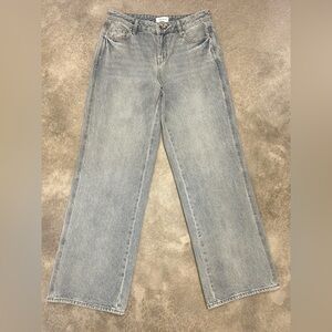 Glittery Low Rise Baggy Jeans by PACSUN